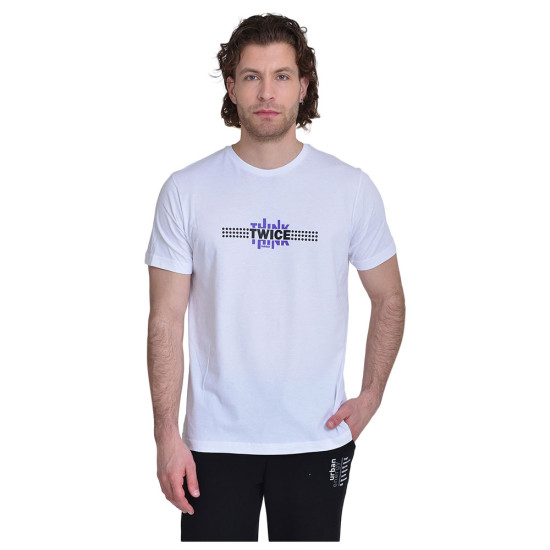 Target Ανδρική κοντομάνικη μπλούζα T-Shirt Single Jersey "Twice"